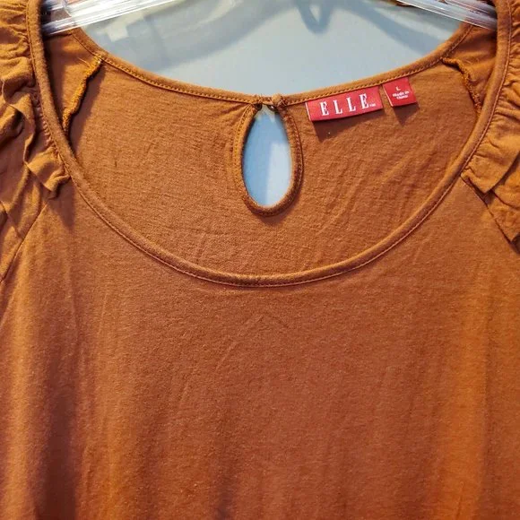 ELLE RUST TOP - Picture 4 of 6